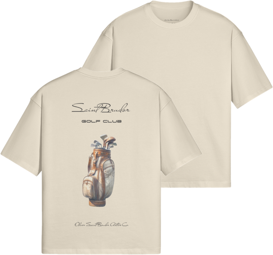 "Golf Club" - Golf Bag Dark Logo T-shirt