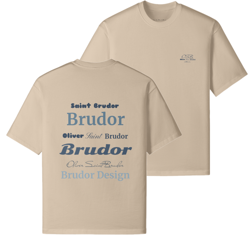 "Aesthetic" - Brudor Design T-shirt