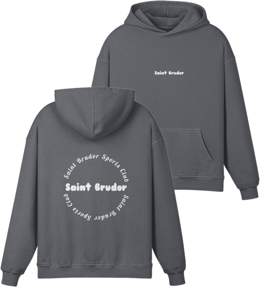"Sports Club" - Light Logo Hoodie