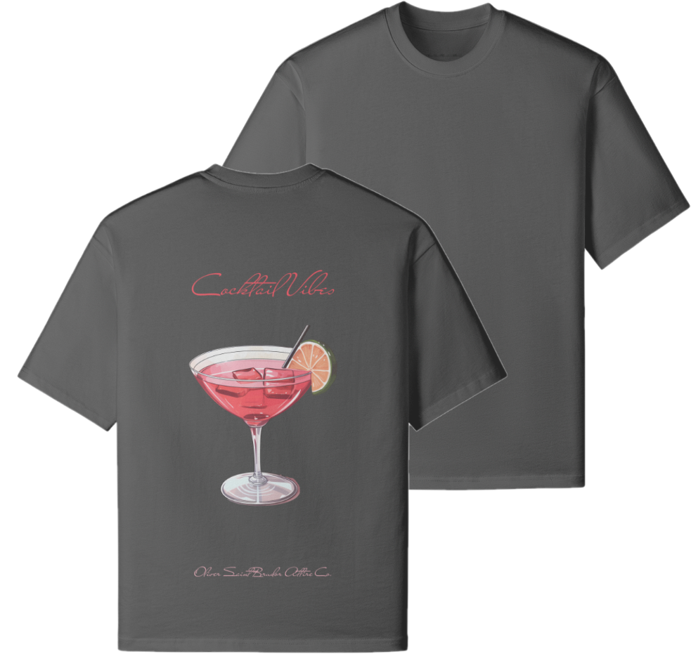 "Aesthetic" - Pink Martini Cocktail Vibes T-shirt