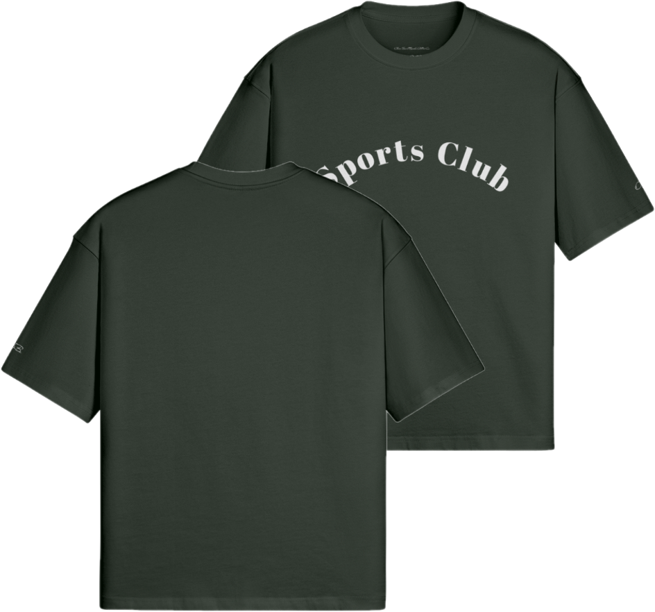 "Sports Club" - Light Logo T-shirt
