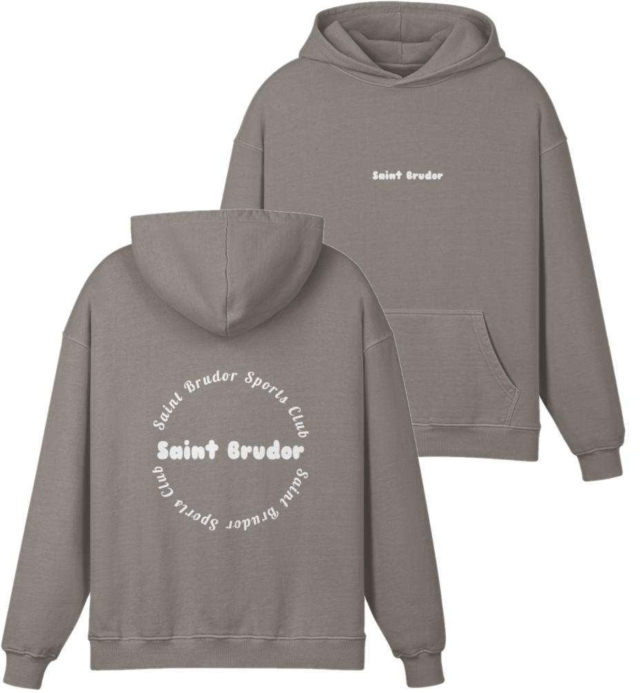 "Sports Club" - Light Logo Hoodie