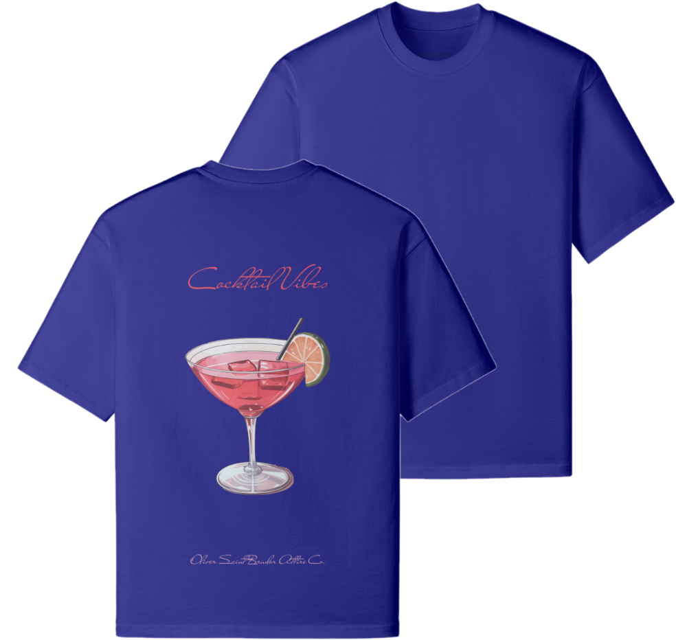 "Aesthetic" - Pink Martini Cocktail Vibes T-shirt