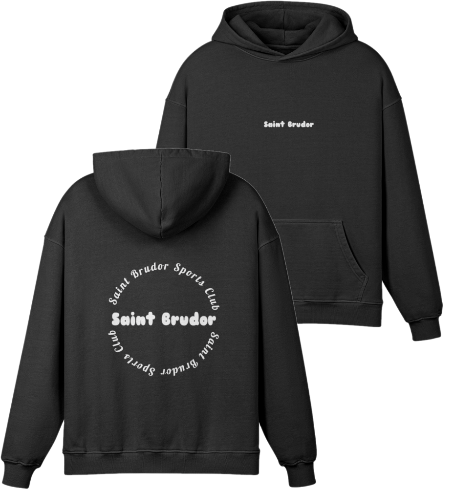 "Sports Club" - Light Logo Hoodie