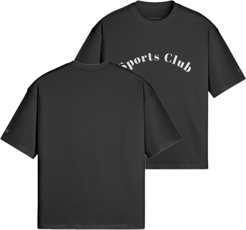"Sports Club" - Light Logo T-shirt