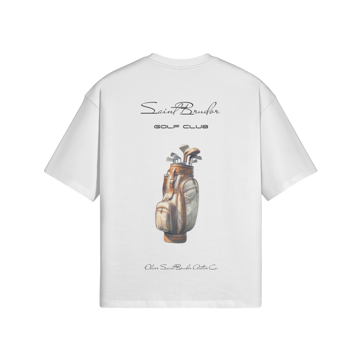 "Golf Club" - Golf Bag Dark Logo T-shirt