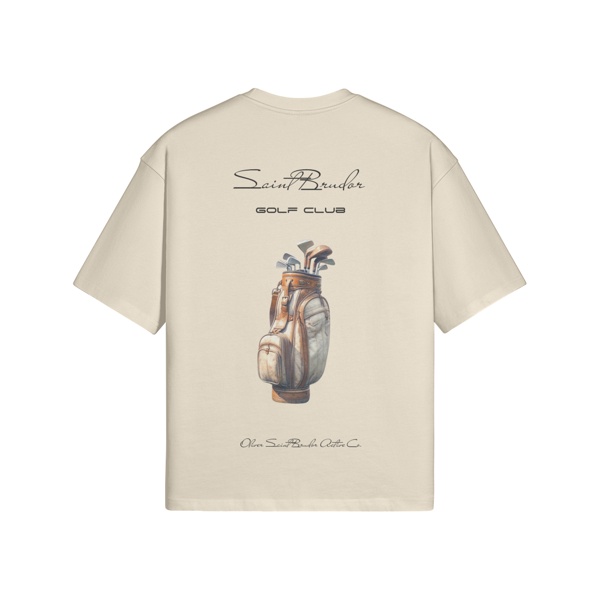 "Golf Club" - Golf Bag Dark Logo T-shirt