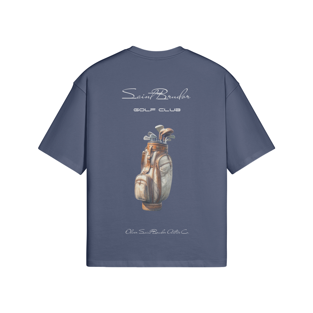 "Golf Club" - Golf Bag Light Logo T-shirt