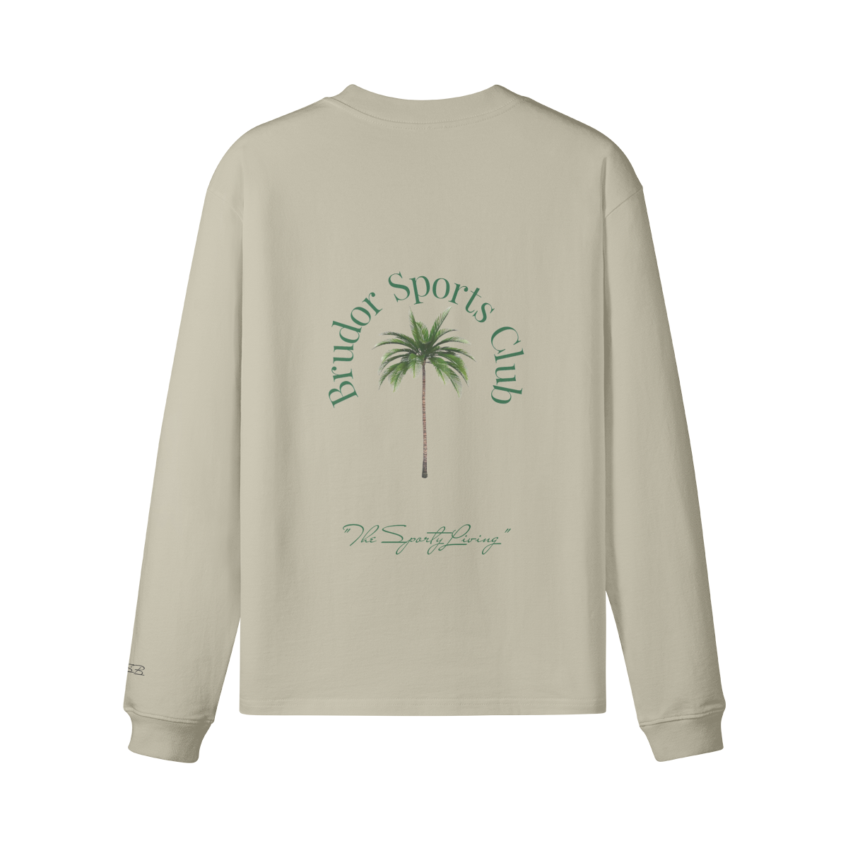 "Sports Club" -  Palm Crew Neck