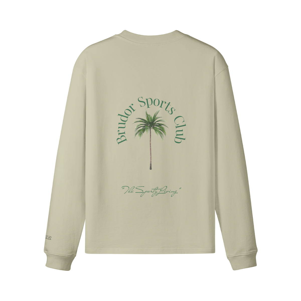 "Sports Club" -  Palm Crew Neck
