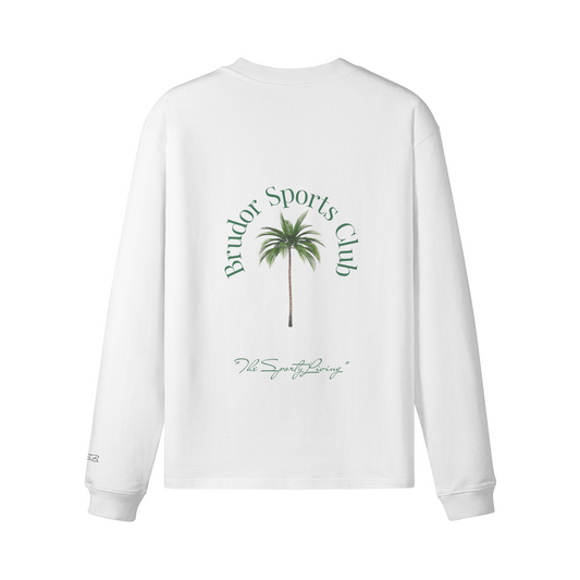 "Sports Club" -  Palm Crew Neck