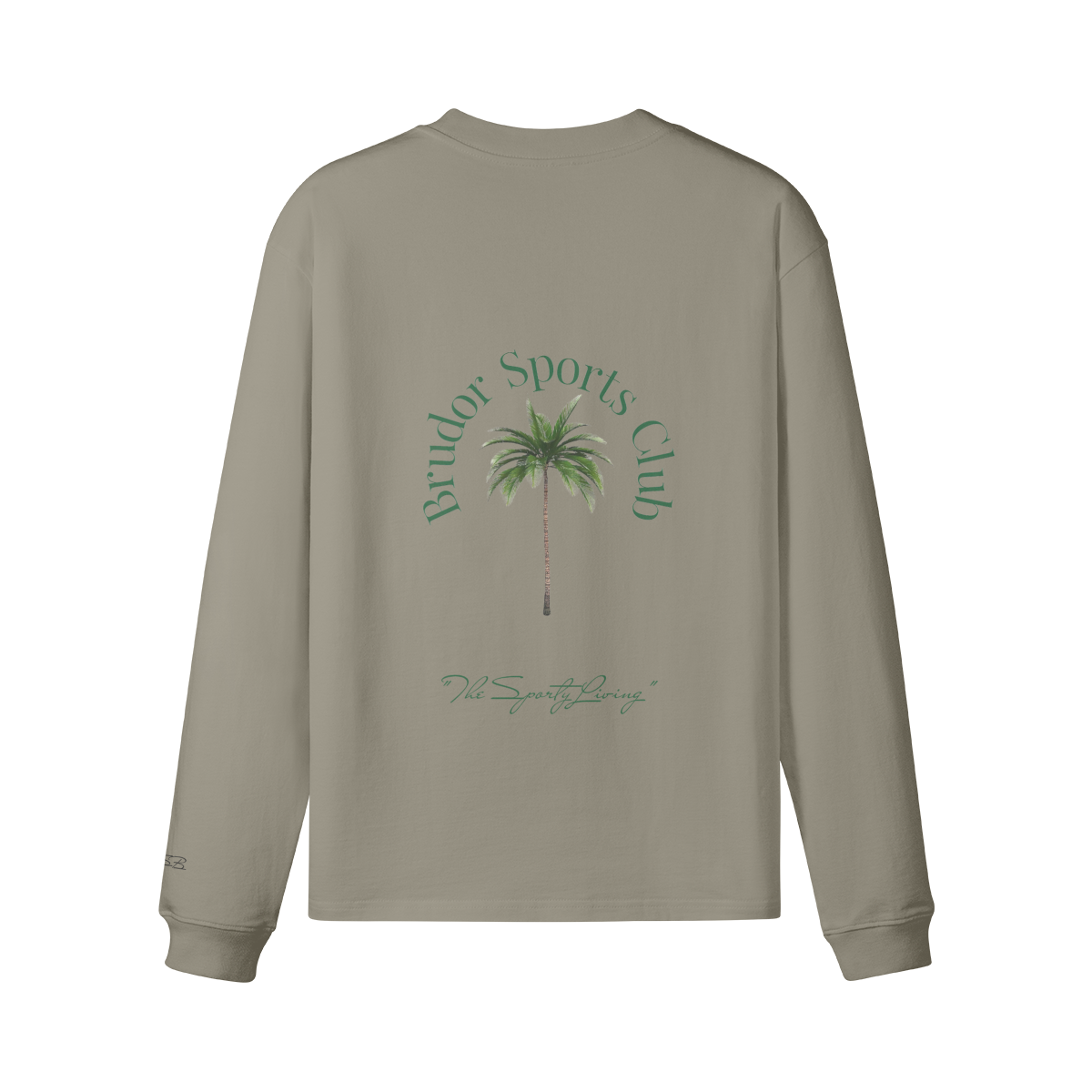 "Sports Club" -  Palm Crew Neck