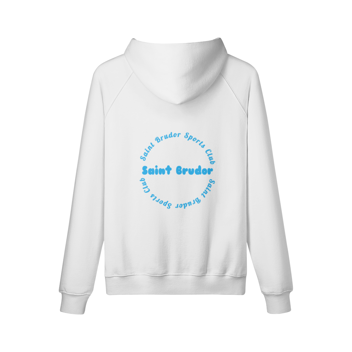 "Sports Club"  - Blue Logo Hoodie
