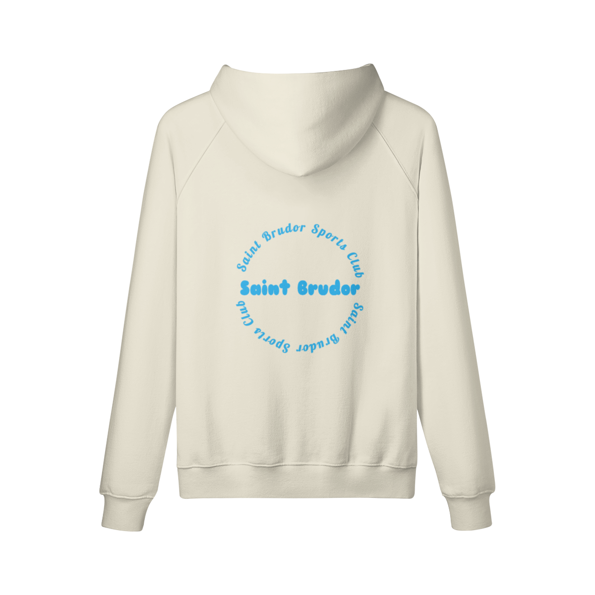 "Sports Club"  - Blue Logo Hoodie