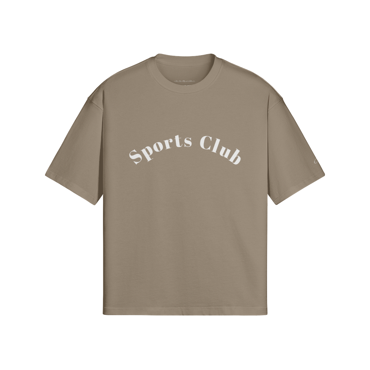 "Sports Club" - Light Logo T-shirt