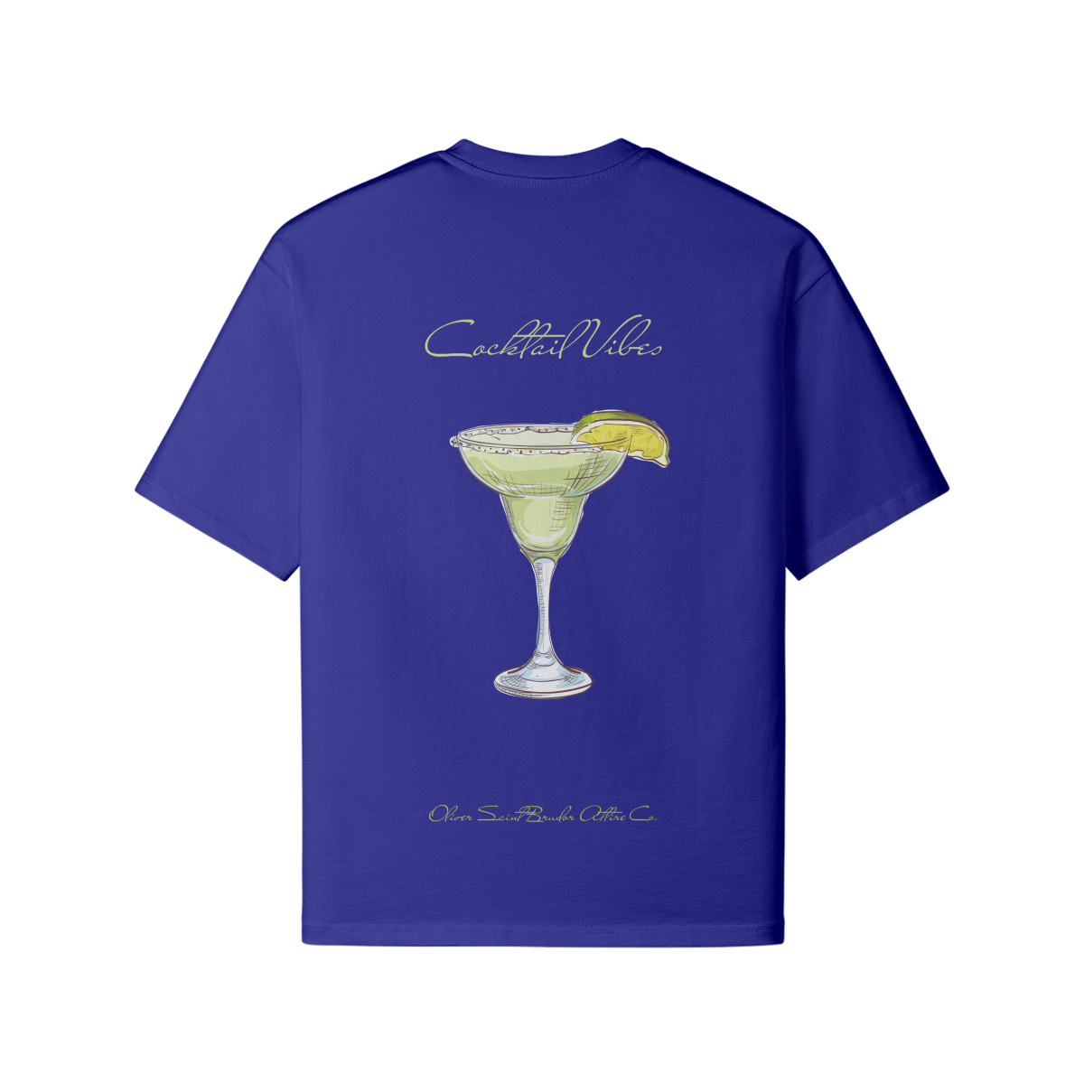 "Aesthetic" - Green Martini Cocktail Vibes T-shirt
