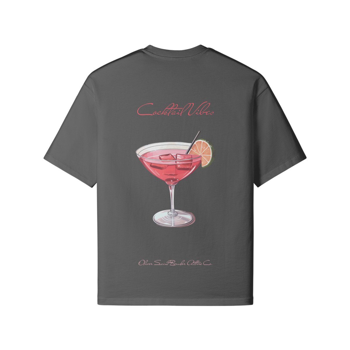 "Aesthetic" - Pink Martini Cocktail Vibes T-shirt